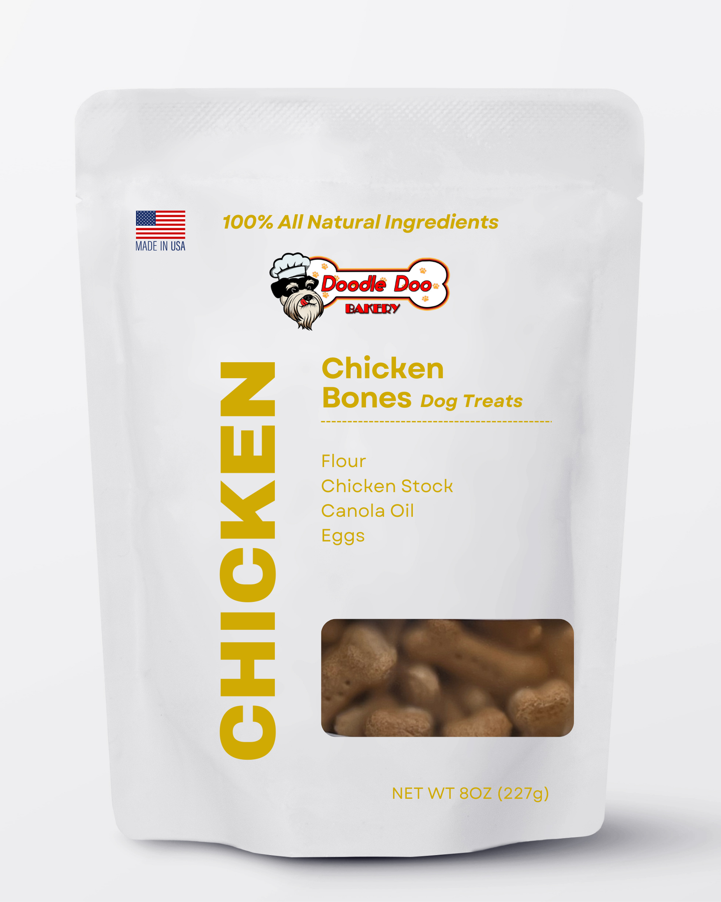 Homemade Dog Treats - Chicken Treat 1/2lb