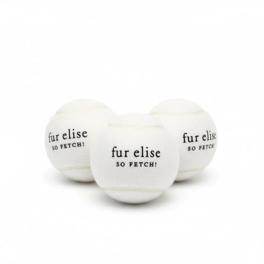 Tennis Ball Pack of 3 - Ivory